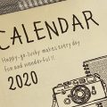 2020年Ryu-ryuカレンダー表紙